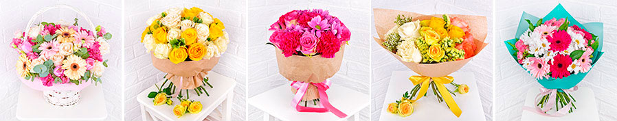 Букеты с доставкой в Белово от Гранд-Флора.